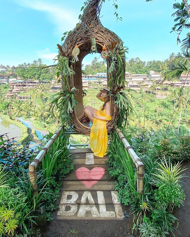 Unique spot foto in Bali.