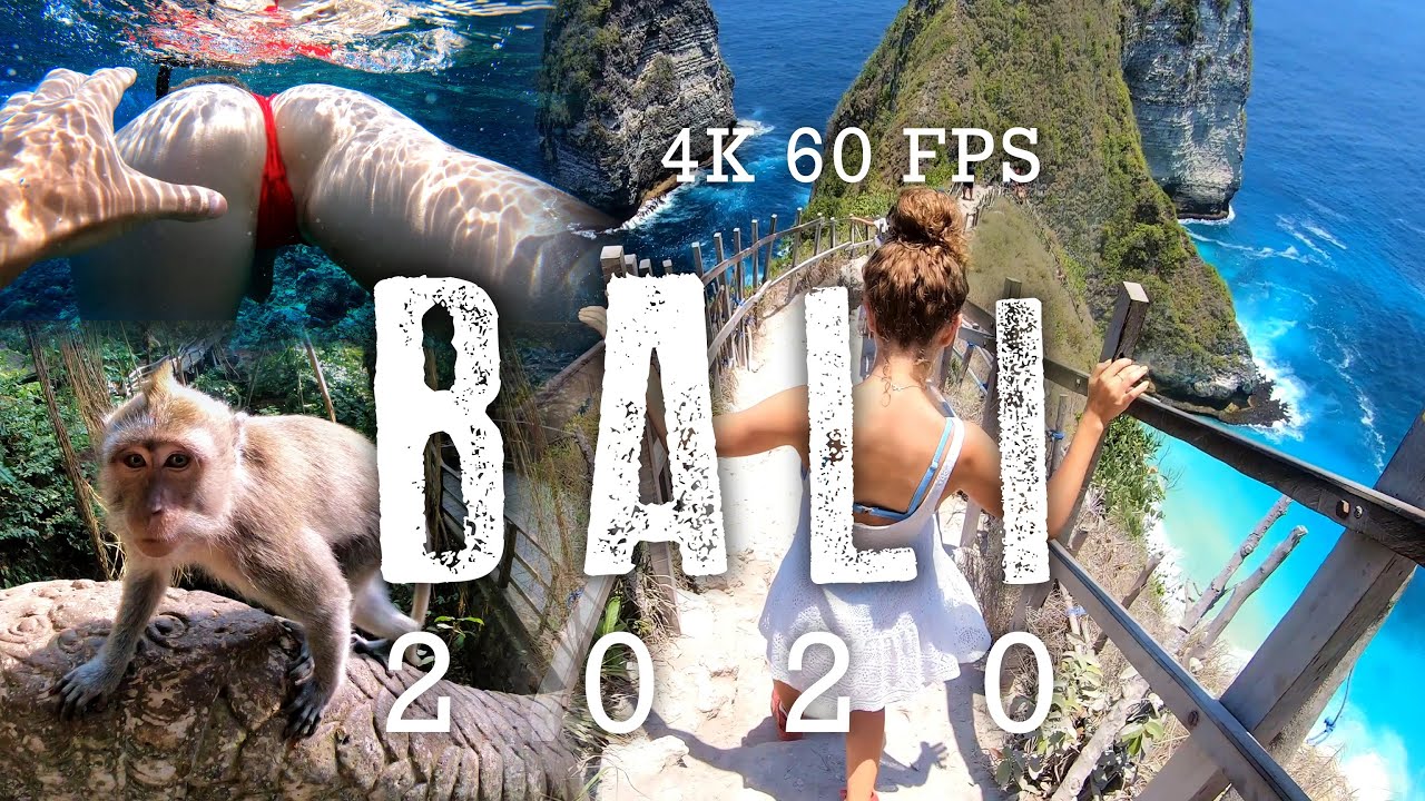 Bali Indonesia Trip 2020 | Go Pro 8 Black | 4K 60 fps
