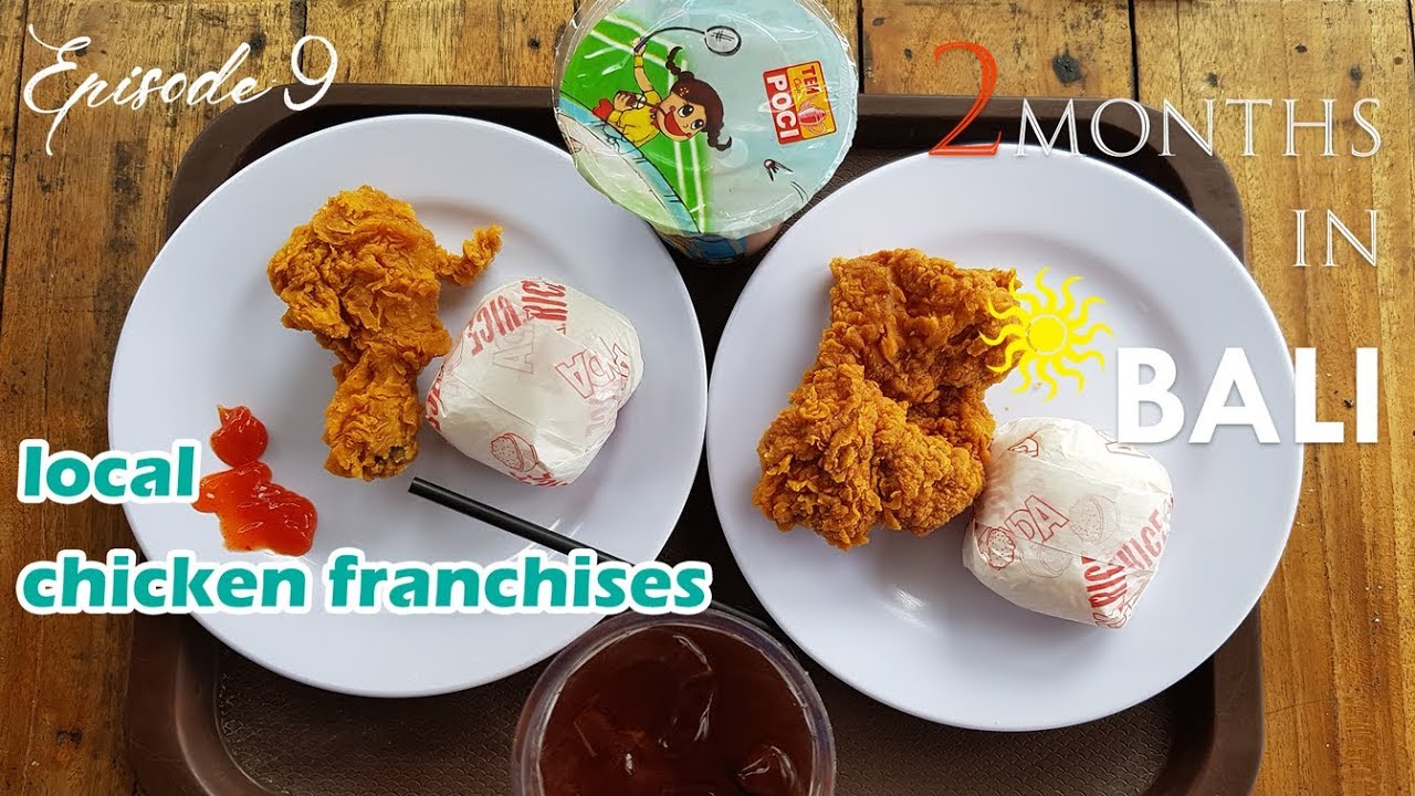 BALI Local chicken franchise restaurants(ACK, CFC, JFC and KFC)_ 발리 현지치킨집(프랜차이즈) 모음