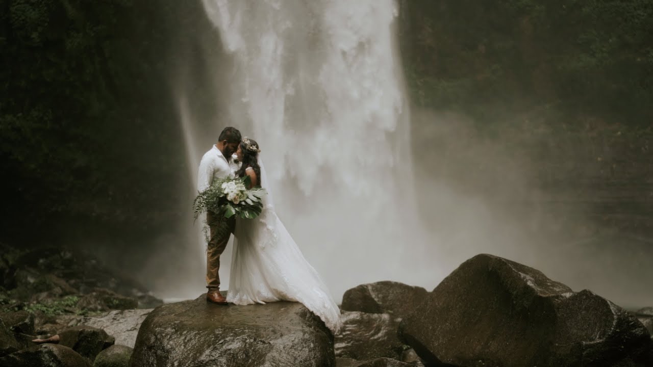 Bali Wedding Video: Waterfall Wedding in Bali