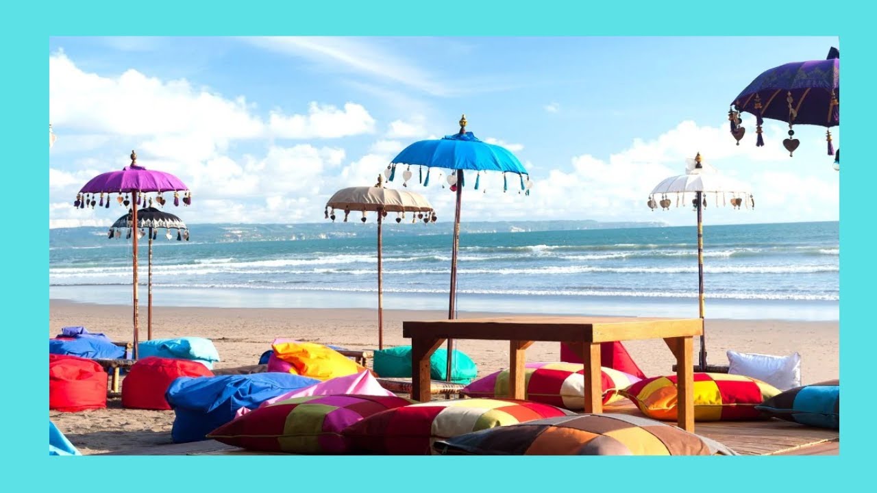 BALI’S beautiful and world famous Kuta Beach, Indonesia – scenic views!