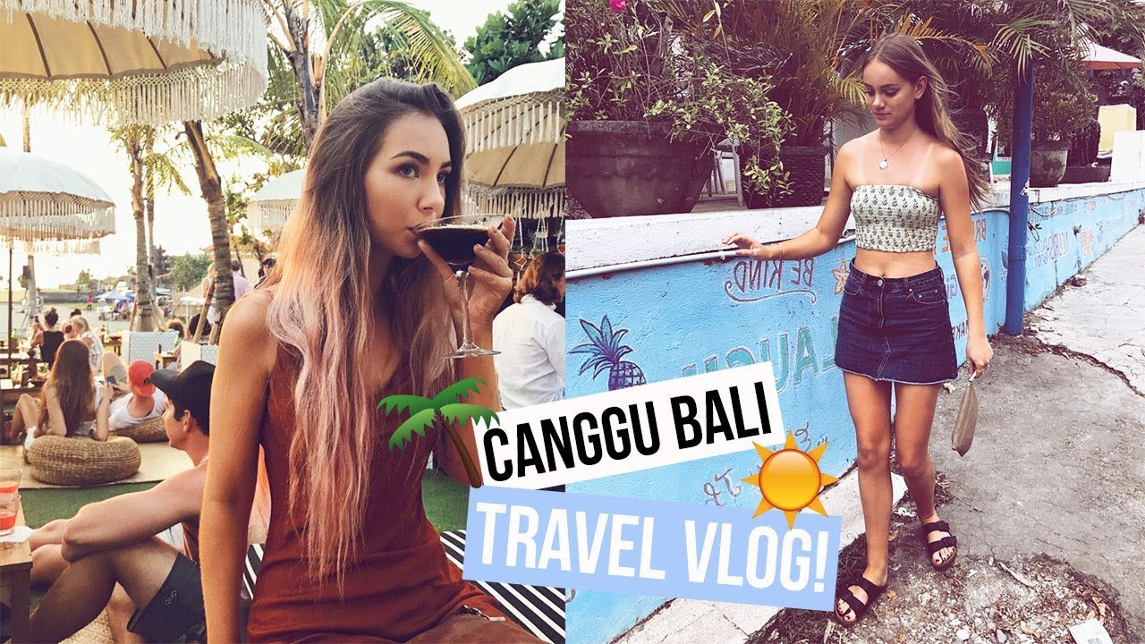 CANGGU BALI TRAVEL VLOG + Villa Tour | Asha Tregear