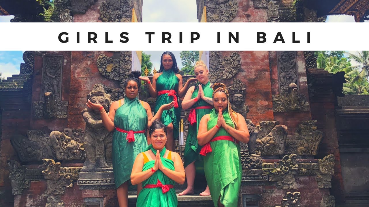 Girls Trip To Bali | BALI VLOG WITH THE GIRLS | BEST TOUR IN BALI 2020. Beautiful Place In Bali.