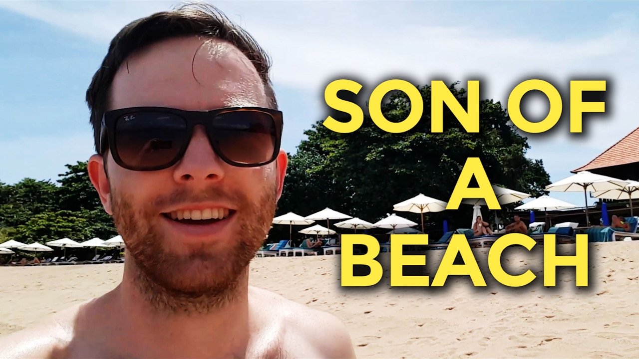 HOT & SWEATY BEACH DAY || BALI VLOGS DAY 7