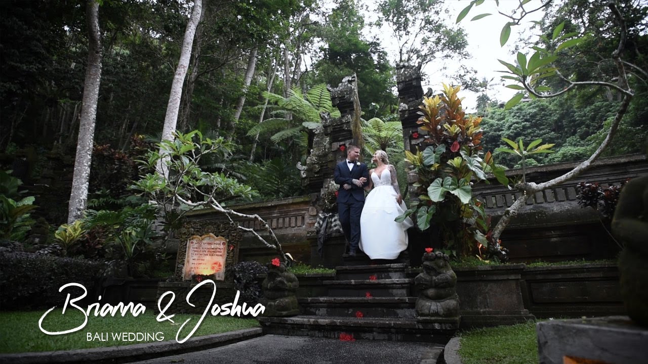 Royal Pita Maha Ubud // Brianna & Joshua // Bali Wedding Video