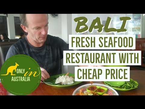 SEAFOOD BU RINI | WARUNG BU RINI | SEAFOOD RESTAURANT IN BALI | ONLY IN AUSTRALIA GOES TO BALI