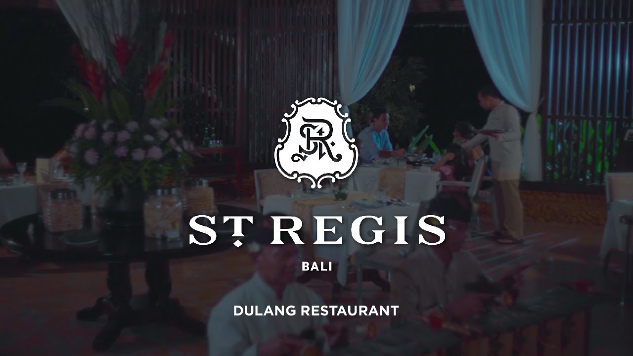 St. Regis Bali Resort | Hotel Video |  Dulang Restaurant | Videographer
