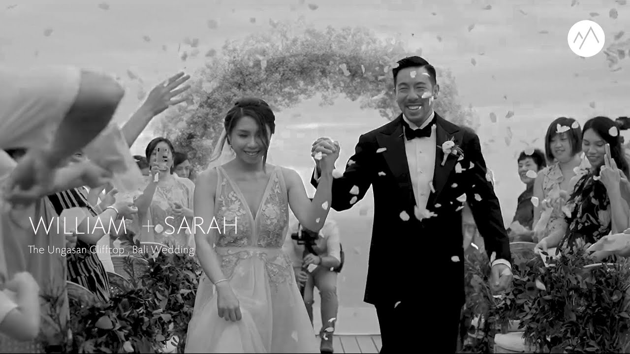 The Ungasan Clifftop Wedding | William & Sarah  | Bali Wedding Videography