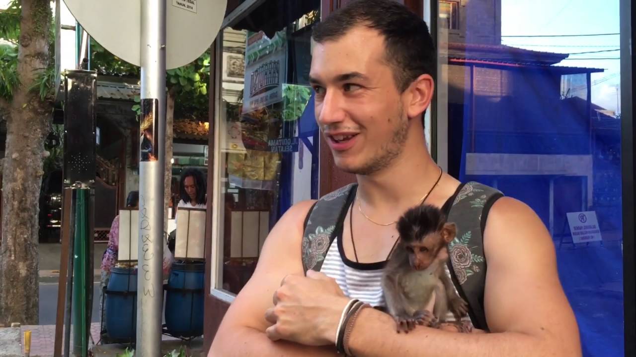 This is How We Adopted a Monkey 🐒 Bali Travel Vlog