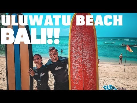 ULUWATU BEACH!! BALI  | VLOG 122