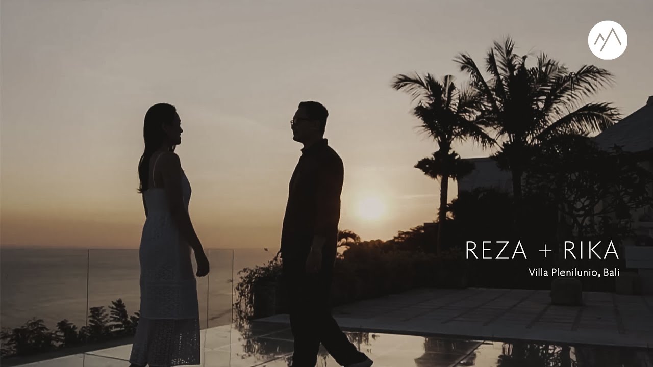 Villa Plenilunio Uluwatu Wedding| Reza & Rika | Bali Wedding Videography