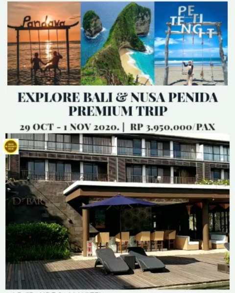 Flash Sale!! Explore Bali & Nusa Penida Premium Trip.