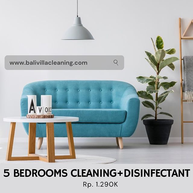 Follow  @balivillacleaning  FREE VILLA Disinfectant + Cleaning First-Time Order   https://balivillacleaning.