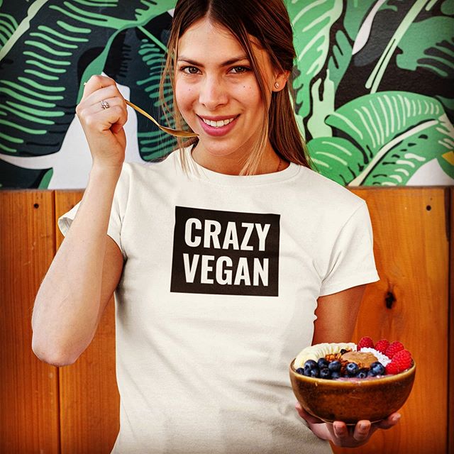 We all know a ‘Crazy Vegan’! This shirt is for them.