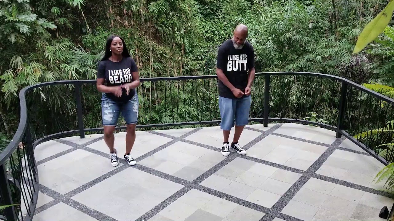 Buffie & Hubby in Indonesia, Bali (dance challenge)