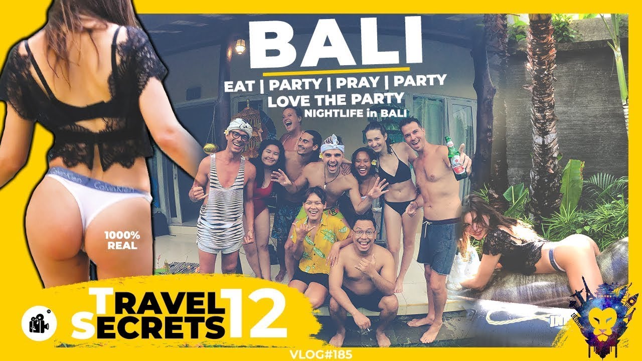 HAPPINESS in BALI | Where To Go Out Party? NIGHTLIFE in Bali | Travel Secrets 12