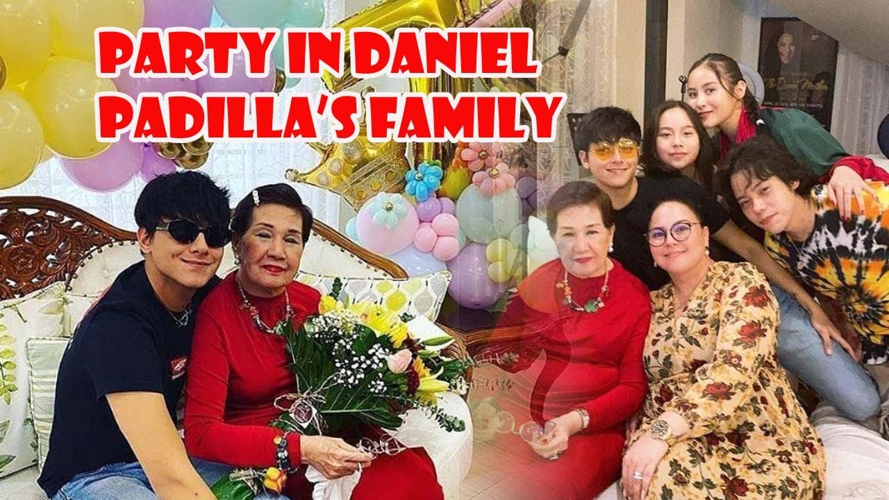 KathNiel Update | Daniel Padilla Celebrate The simple Birthday Party of his Lola in The House