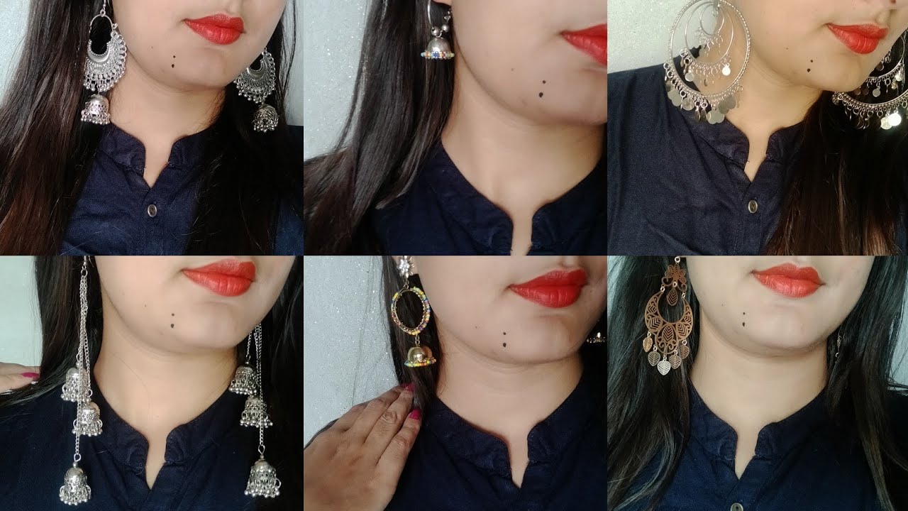 My Earrings Collection || Staring Just in 50 Rs ||