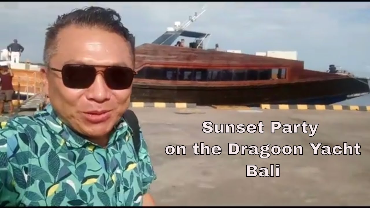Sunset Party on the Dragoon Yacht… in Bali