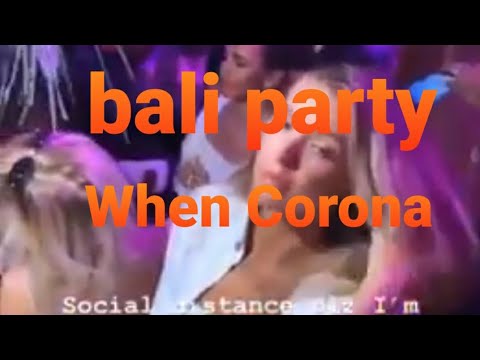 TOURIST BALI PARTY WHEN CORONA || INDONESIA