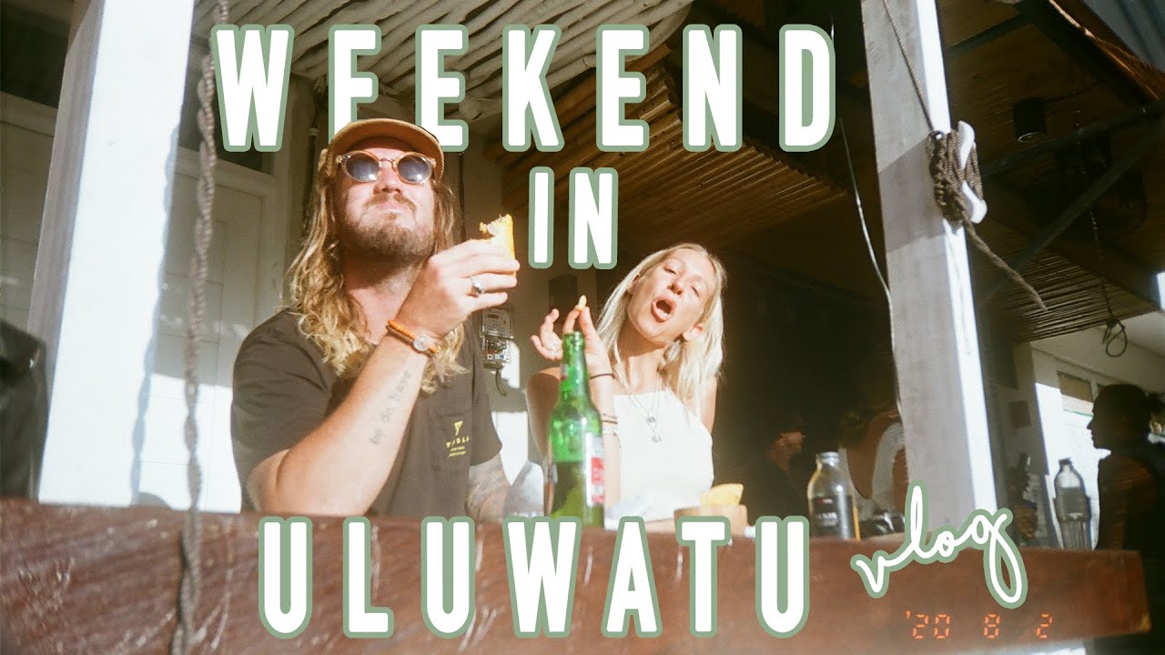 VLOG: A WEEKEND IN ULUWATU | Bali vlog 2020 | launch parties, surfing, and hanging with friends xx